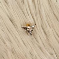 Charm Pandora Disney Dumbo in argento e oro