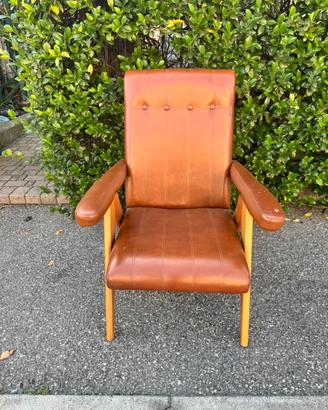 Poltrona inclunabile art deco