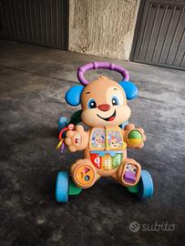 cagnolino primi passi spingibile Fisher price