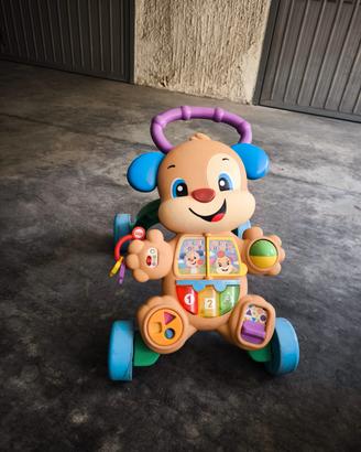 cagnolino primi passi spingibile Fisher price