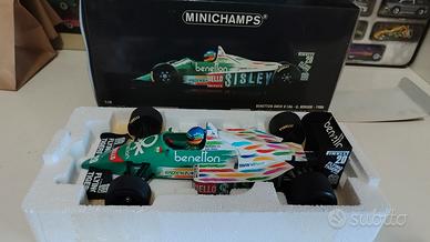 Benetton BMW B186 Berger F1 1986 Minichamps 1/18