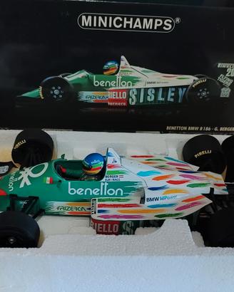 Benetton BMW B186 Berger F1 1986 Minichamps 1/18