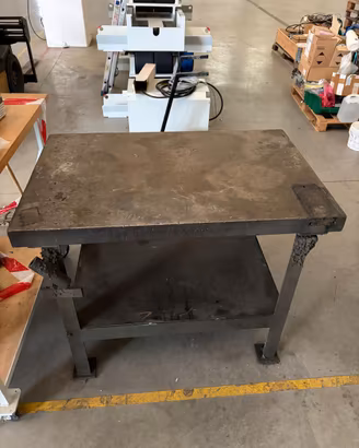 Banco 110x70 saldatura molto pesante circa 500kg l