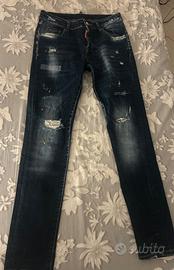 DSQUARED2 Catен’s Jeans – Jeans Denim Strappati