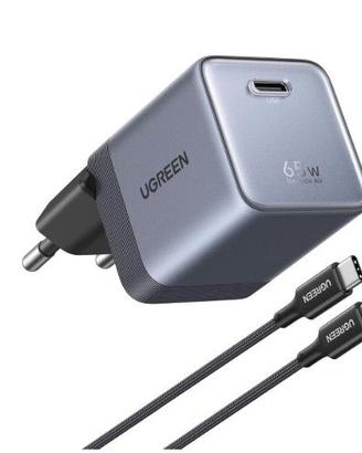 Nexode Air 65W Caricatore USB C con Cable USB C (G