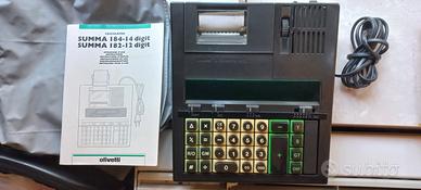 calcolatrice vintage olivetti