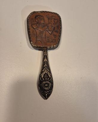 specchio da borsetta  in stile Egyptian Revival