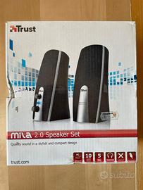 Trust MiLa 2.0 Casse Stereo PC USB 10W – Mod. 1669