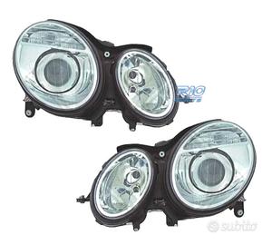 FARI PER MERCEDES CLASSE E W211 02-06 LENTE CROMAT
