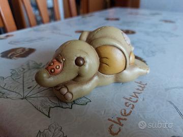 Elefante Thun con coccinella e quadrifoglio 