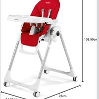 Seggiolone Peg Perego rosso