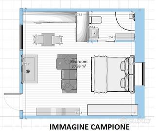 ARDEATINO- Loft con POSTO AUTO e GIARDINO