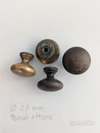 pomelli ottone per mobili