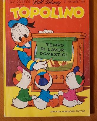 Topolino libretto Disney 1247 del 21 Ottobre 1979