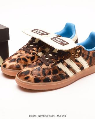 Wales Bonnerx adidas Samba Leopard Print 36.5