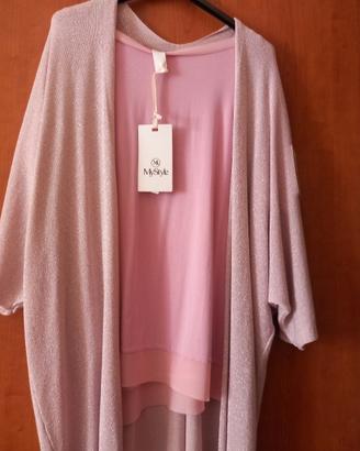 Maglia con cardigan coordinato
