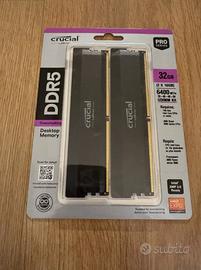 Crucial Pro DDR5-6400 32GB DDR5 RAM 6400 Kit(2x16)