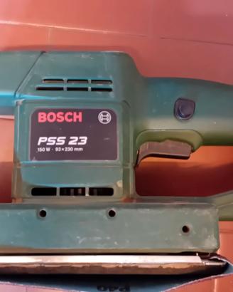 LEVIGATRICE ORBITALE BOSCH PSS 23