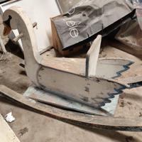 Cigno a dondolo vintage