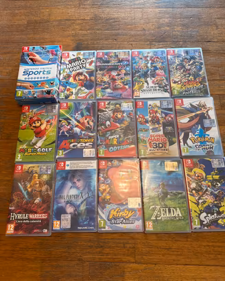 Lotto giochi nintendo switch