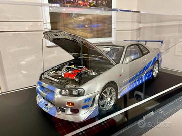 Nissan Skyline GT-R R34 Fast & Furious De Agostini