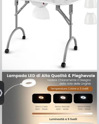 Scrivania onicotecnica