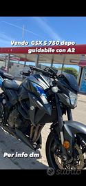 Suzuki GSX S 750 depo solo libretto