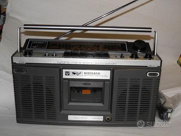 Radio  stereo con  registratore a Cassetta