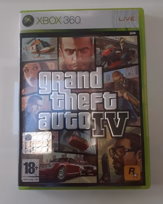 videogioco GTA Gran Theft Auto IV Xbox 360