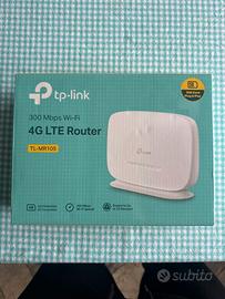 Router 4G lte TP-Link tl-mr105 connessione wi-fi