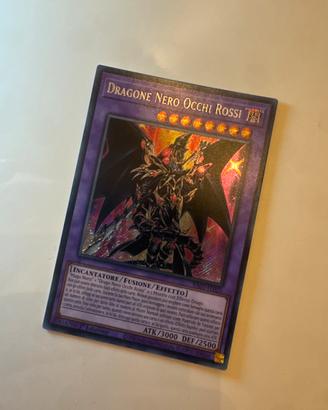 YUGIOH! Dragone Nero Occhi Rossi 1ª Edizione ITA