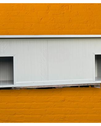 Cucce x cani costtuite con pannelli coibentati