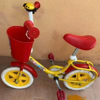 Bicicletta 12" per bambino/bambina 2/4 anni.