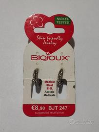 BioJoux orecchini cerchio aperto acciaio medicale