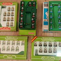SQUADRE SUBBUTEO ANNI 70/80, LEGG.x LISTA E PREZZI
