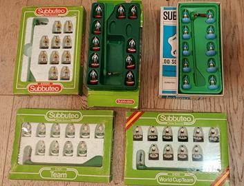SQUADRE SUBBUTEO ANNI 70/80, LEGG.x LISTA E PREZZI