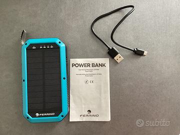 Powerbank solare FERRINO, nuovo senza confezione