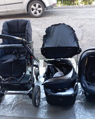 trio passeggino culla e ovetto 
