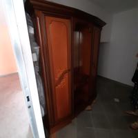 Armadio ingresso appendiabiti con specchio 