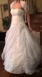 Abito da sposa in seta