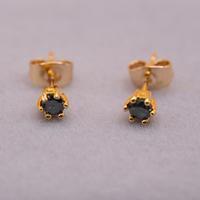 Orecchini in diamante blu