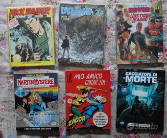 Bonelli numeri a colori ; Zagor, D. Dog, M. Myster