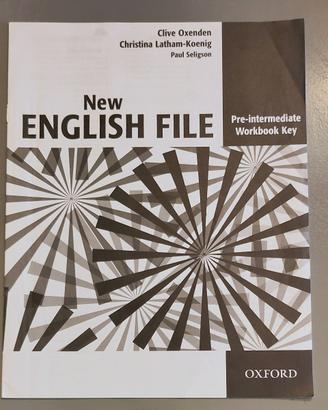 New ENGLISH FILE, Pre-Intermediate Workbook Key