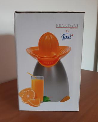 Spremiagrumi elettrico arancio Brandani for Just