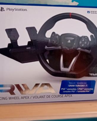 Volante da gaming Hori Racing Wheel Apex+ pedali