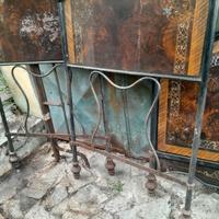 Antico Letto matrimoniale in ferro