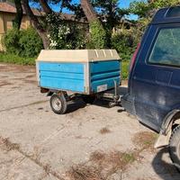 Carrello rimorchio trasporto cani ELLEBI