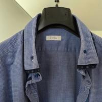 Camicia uomo EXENNE - Azzurro/Blu Texture