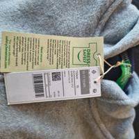 Felpa pile con cappuccio bambino XL