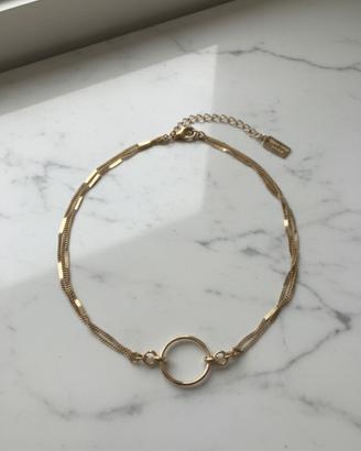 Collana American Eagle color oro